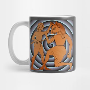 Theseus slays the Minotaur Mug